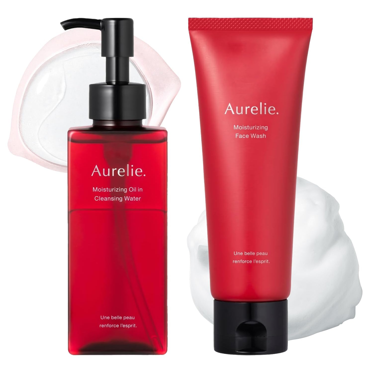 Aurelie オレリークレンジングウォーター&フェイスウォッシュ　４本セット Amazon | Aurelie オレリー モイストクレンジングウォーター モイスト